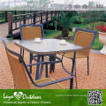 Fashionable And Comfortable Dining Table Set Outdoor Furniture of Rattan